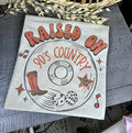 Raised on 90's Country Graphic T-Shirt – Retro Country Music Tee | Soft Unisex Cotton